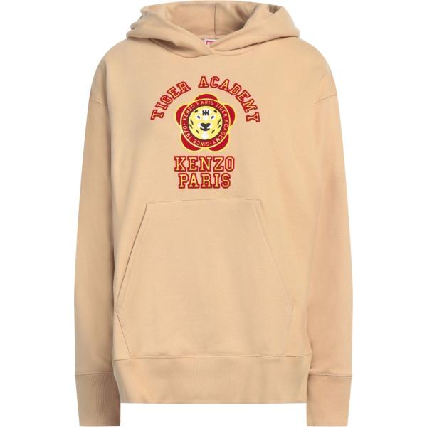 felpe con cappuccio Kenzo marrone con stampe