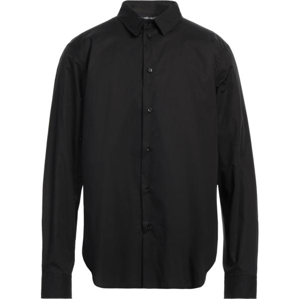 camicie Just Cavalli nero tinta unita