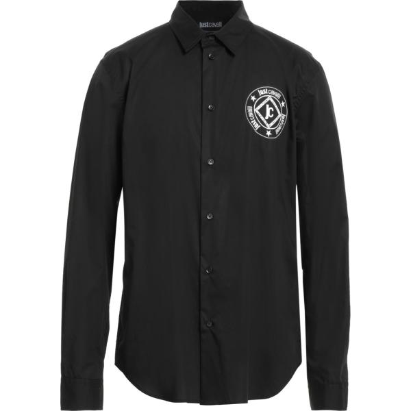 camicie Just Cavalli nero con stampe