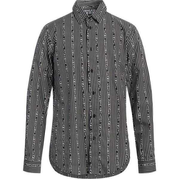camicie Versace Jeans Couture grigio a righe
