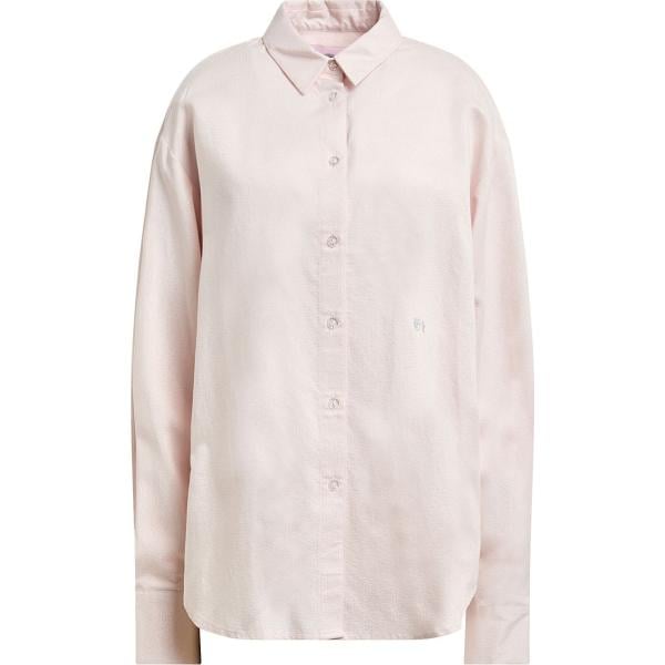 camicie Chiara Ferragni rosa a righe