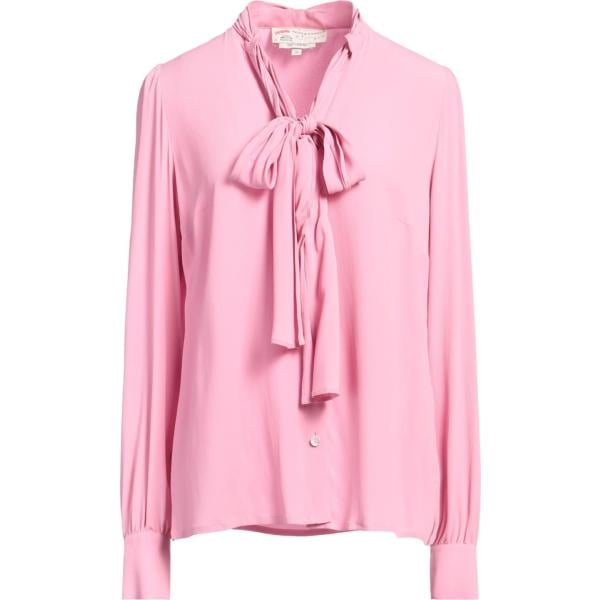 camicie Maison Common rosa tinta unita