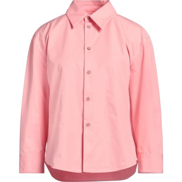 camicie Jil Sander rosa tinta unita