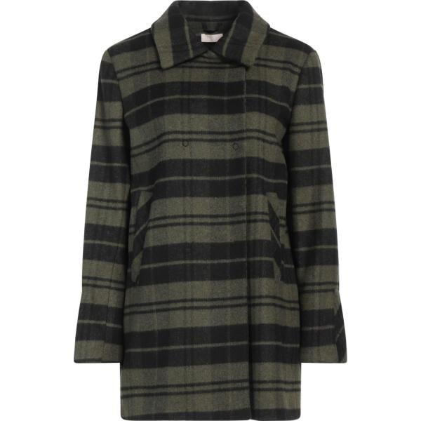 cappotti Liu •Jo nero scozzese
