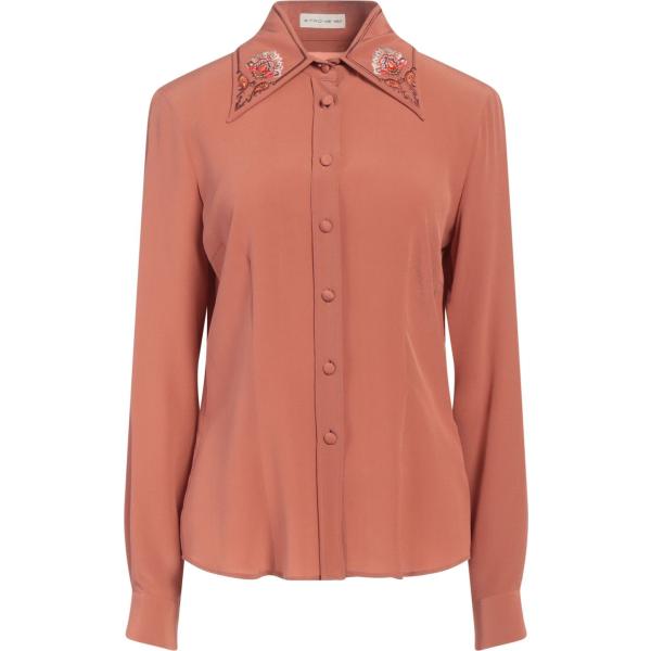 camicie Etro rosa tinta unita