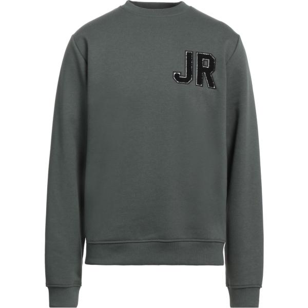 felpe John Richmond grigio tinta unita
