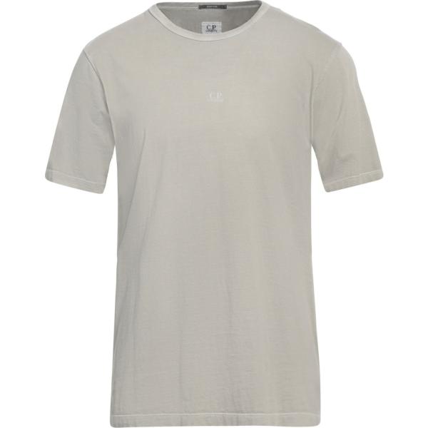 t-shirt C.p. Company verde tinta unita
