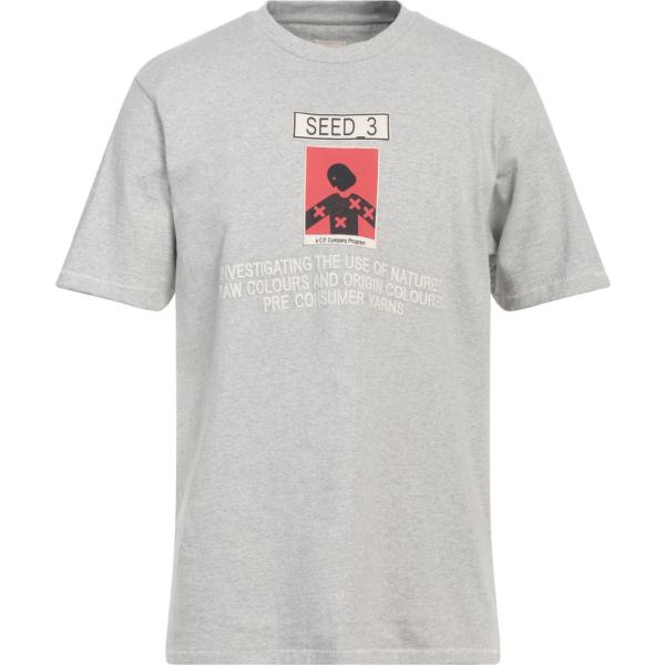 t-shirt C.p. Company grigio tinta unita