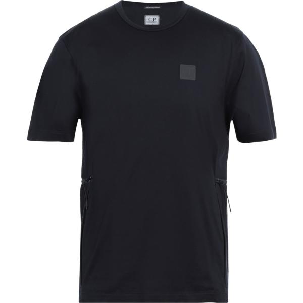 t-shirt C.p. Company blu tinta unita