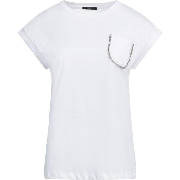 t-shirt Griffai bianco tinta unita