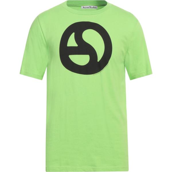 t-shirt Acne Studios verde con stampe