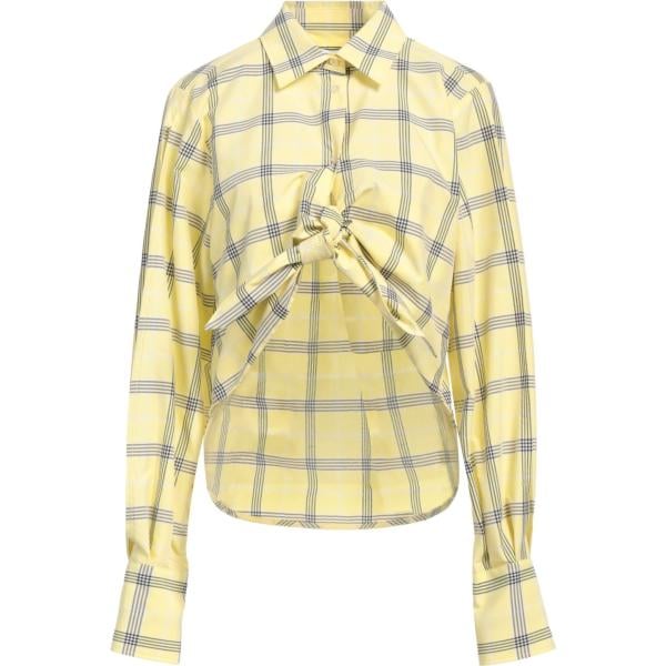 camicie Msgm giallo scozzese