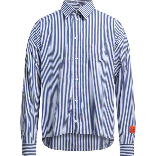 camicie Heron Preston blu a righe
