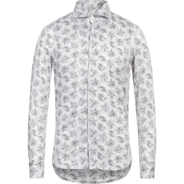 camicie Sonrisa bianco a fiori