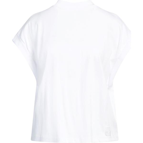 t-shirt Daniele Fiesoli bianco tinta unita