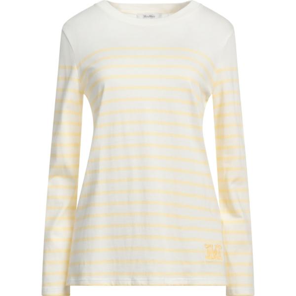 t-shirt Max Mara bianco a righe