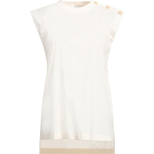 top Liviana Conti bianco tinta unita