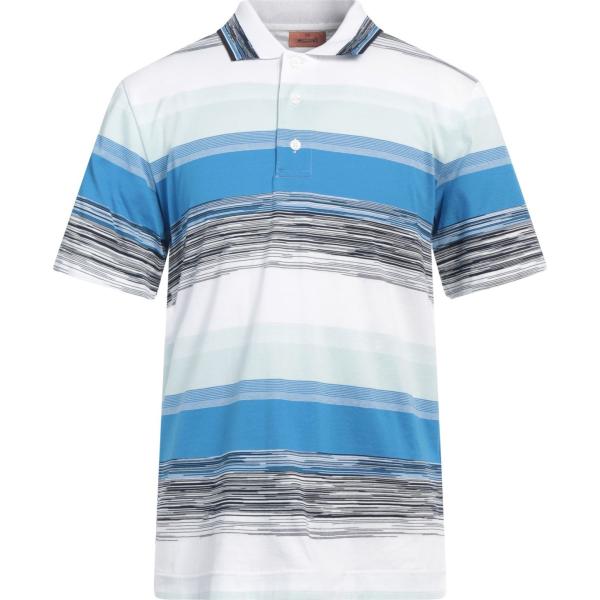 polo Missoni bianco a righe
