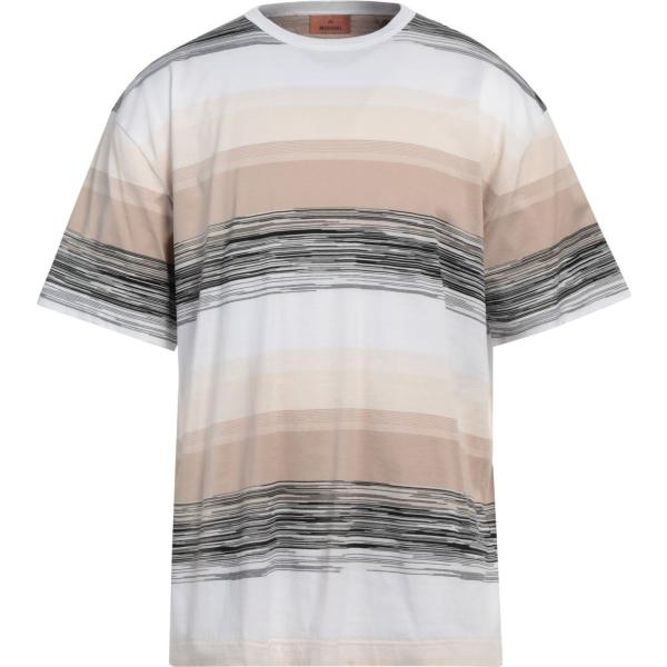 t-shirt Missoni grigio a righe