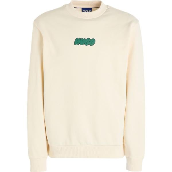 felpe Hugo bianco con stampe