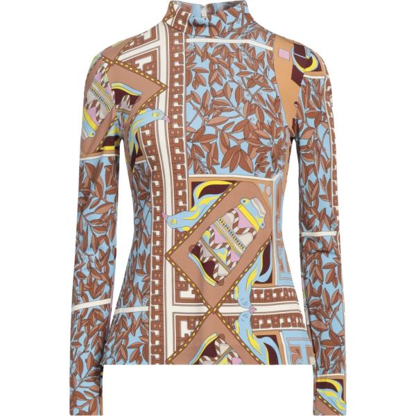 t-shirt Tory Burch marrone