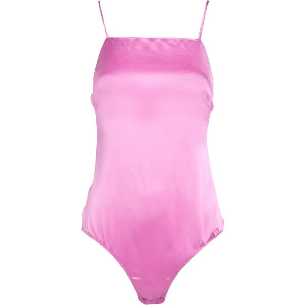 body Max Mara rosa tinta unita