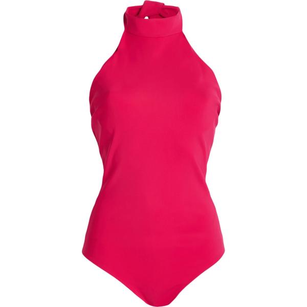 body Chiara Boni La Petite Robe rosso tinta unita