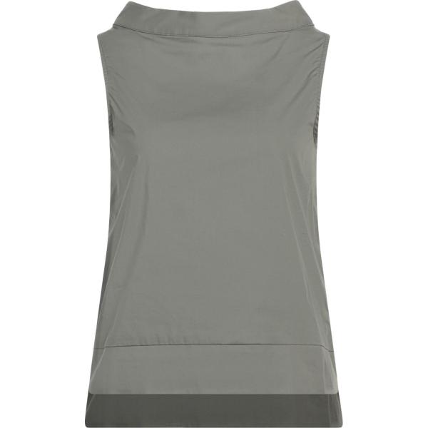 top Alpha Studio verde tinta unita