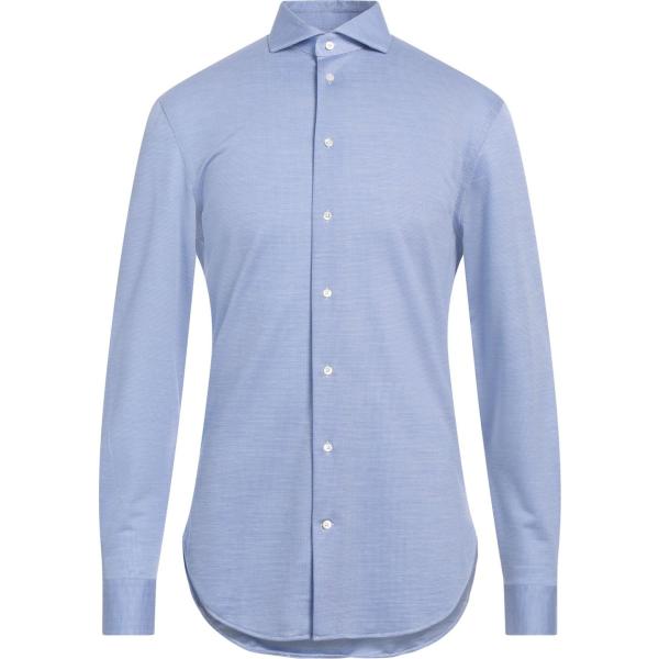 camicie Emporio Armani blu