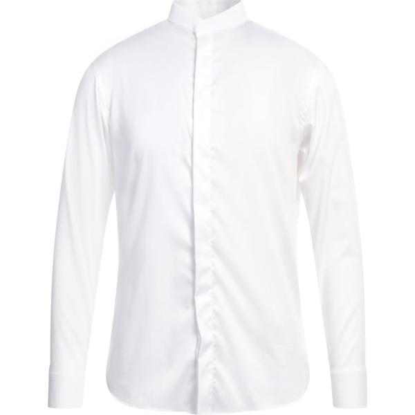 camicie Emporio Armani bianco tinta unita