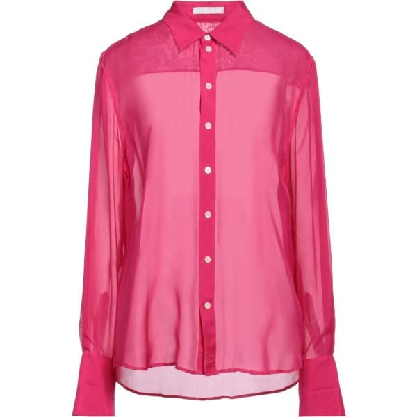 camicie Helmut Lang rosa tinta unita