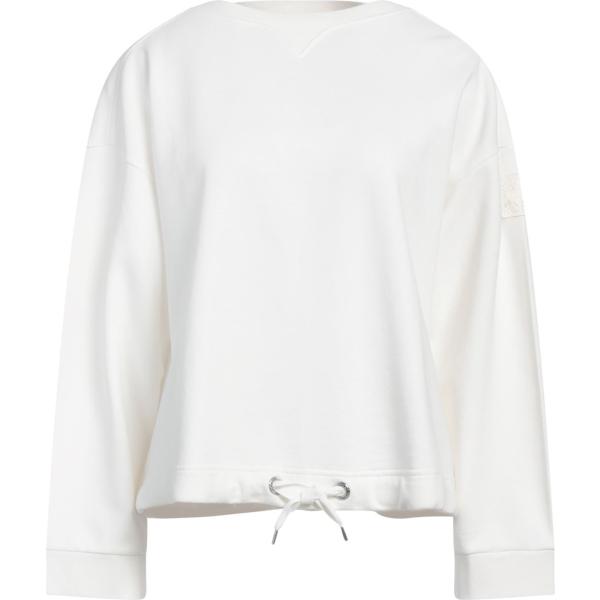 felpe Parajumpers bianco tinta unita