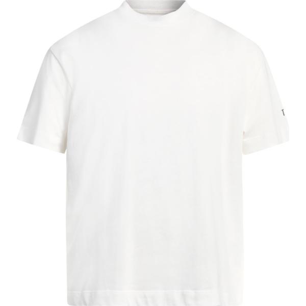 t-shirt Tombolini bianco tinta unita