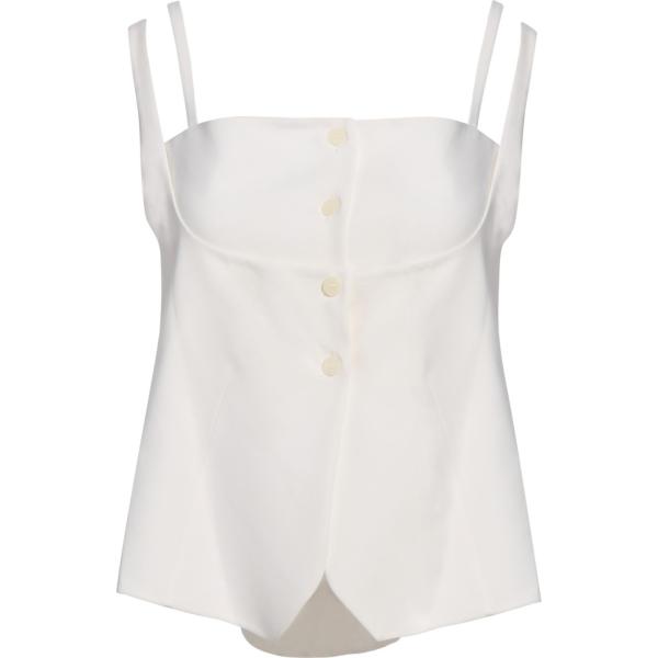 top Low Classic bianco tinta unita