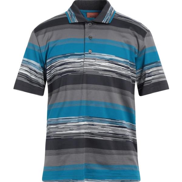 polo Missoni grigio con stampe