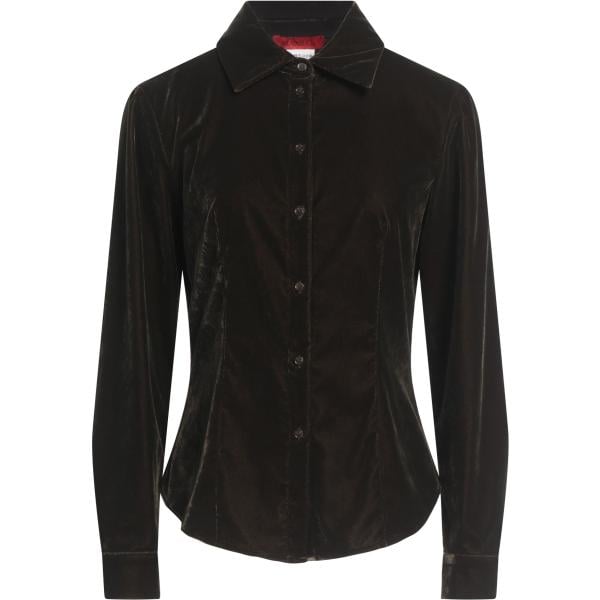 camicie MAX&Co. nero tinta unita