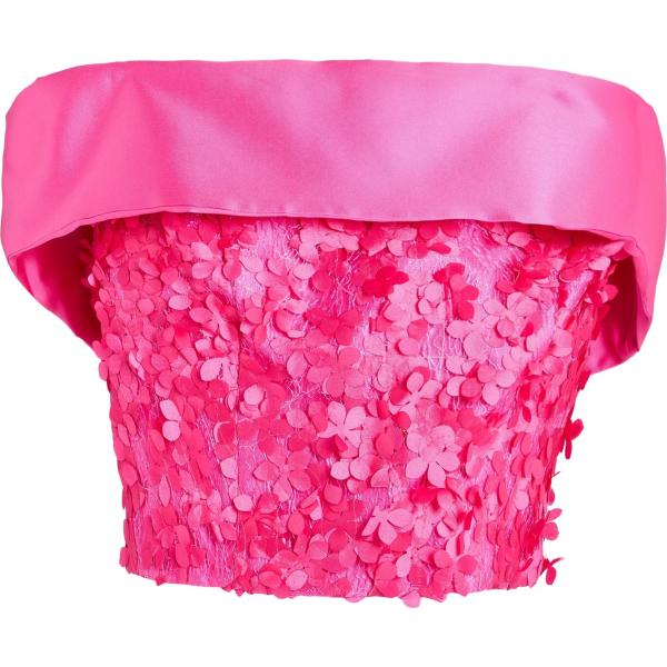 top CAMILLA  Milano rosa tinta unita