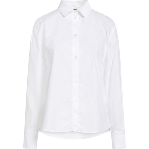 camicie Armani Exchange bianco tinta unita