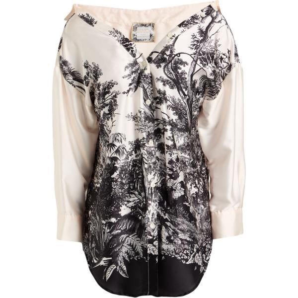 camicie Liu •Jo bianco a fiori