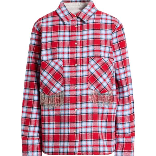 camicie Woolrich rosa a quadri