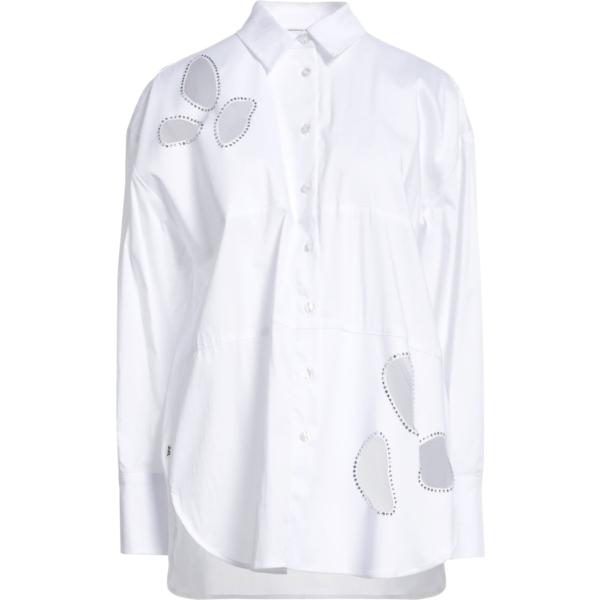 camicie Jijil bianco tinta unita