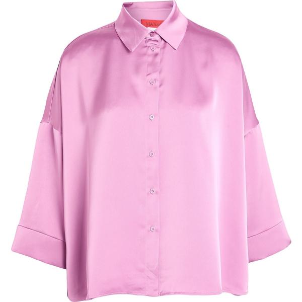 camicie MAX&Co. rosa tinta unita