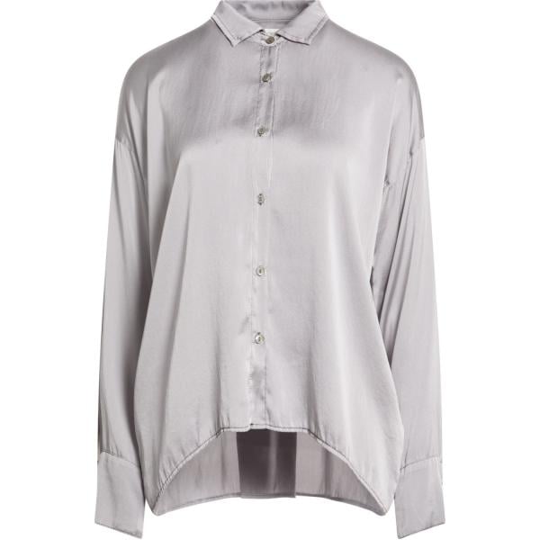 camicie Crossley grigio tinta unita