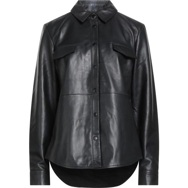 camicie Bolongaro Trevor nero tinta unita