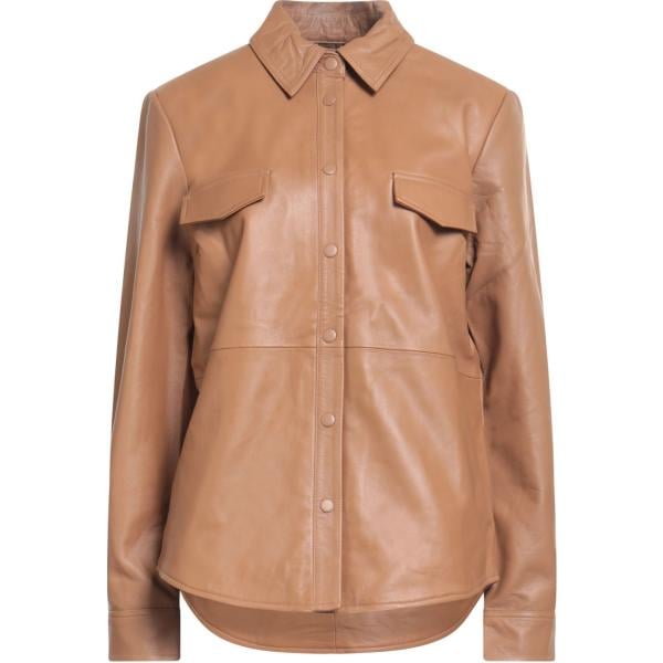 camicie Bolongaro Trevor marrone tinta unita