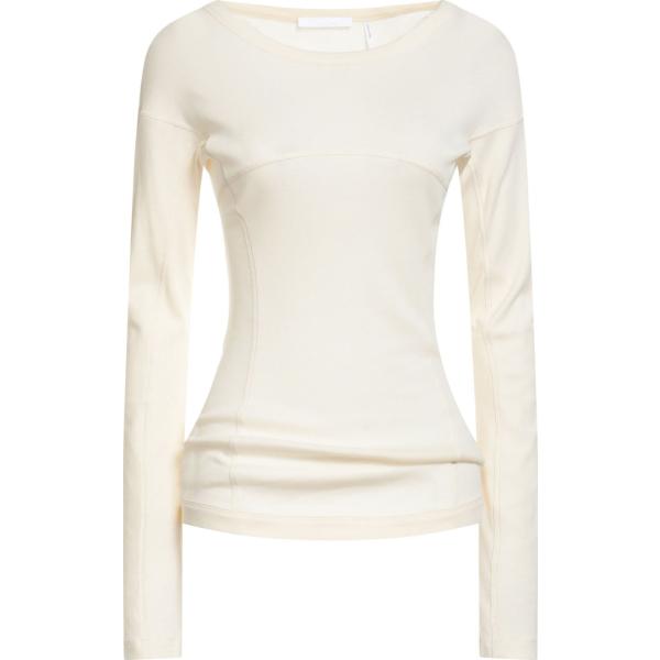 t-shirt Helmut Lang bianco tinta unita