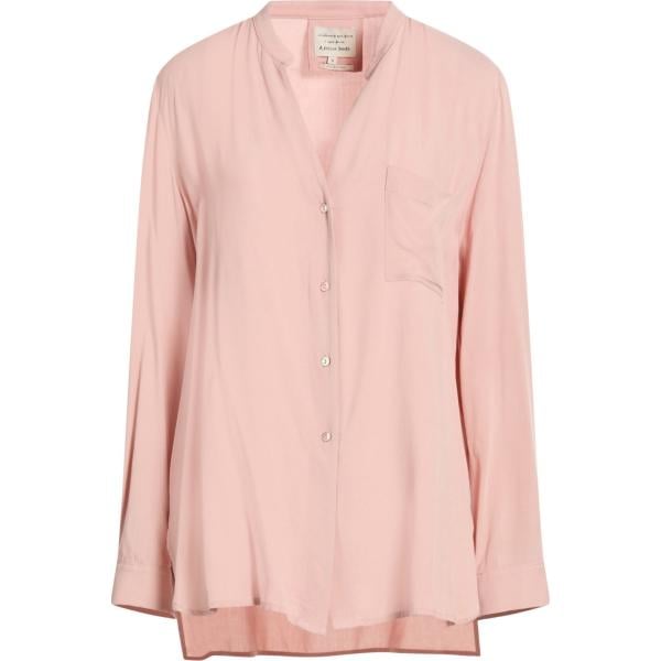 camicie Alessia Santi rosa tinta unita