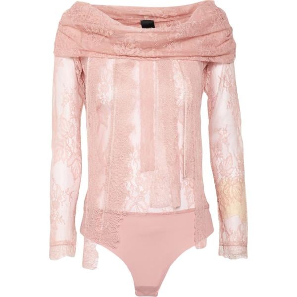 body Pinko bianco tinta unita