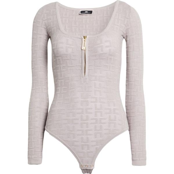 Corpo da donna in grigio chiaro Elisabetta Franchi Elisabetta Franchi