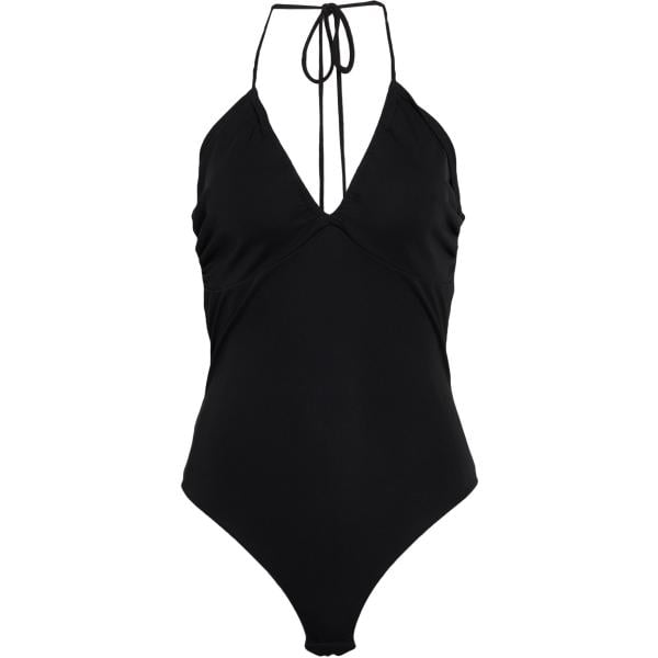 Corpo da donna in nero pece con scollo senza maniche in poliestere The Andamane The Andamane